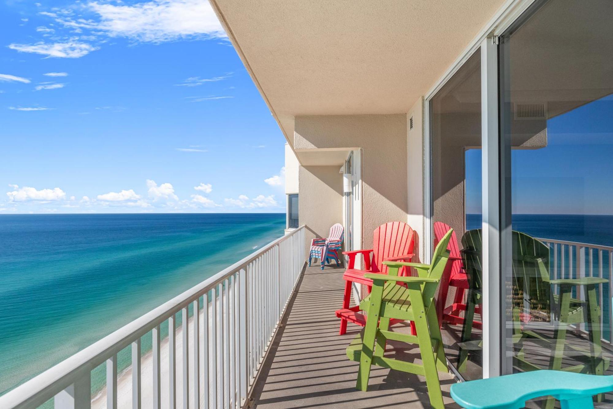 Tidewater Escape: 1Br/2Ba Beachfront Condo, Sleeps 6, Gulf Views & Comfort! 巴拿马城 外观 照片