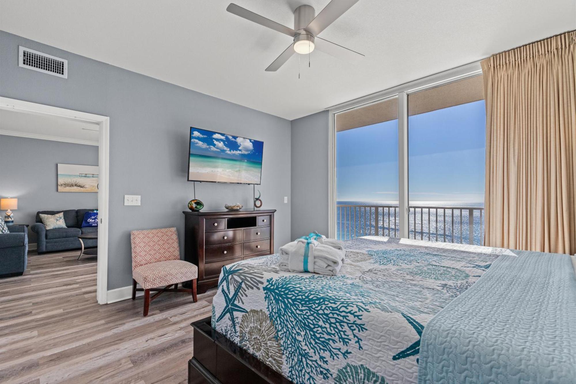 Tidewater Escape: 1Br/2Ba Beachfront Condo, Sleeps 6, Gulf Views & Comfort! 巴拿马城 外观 照片